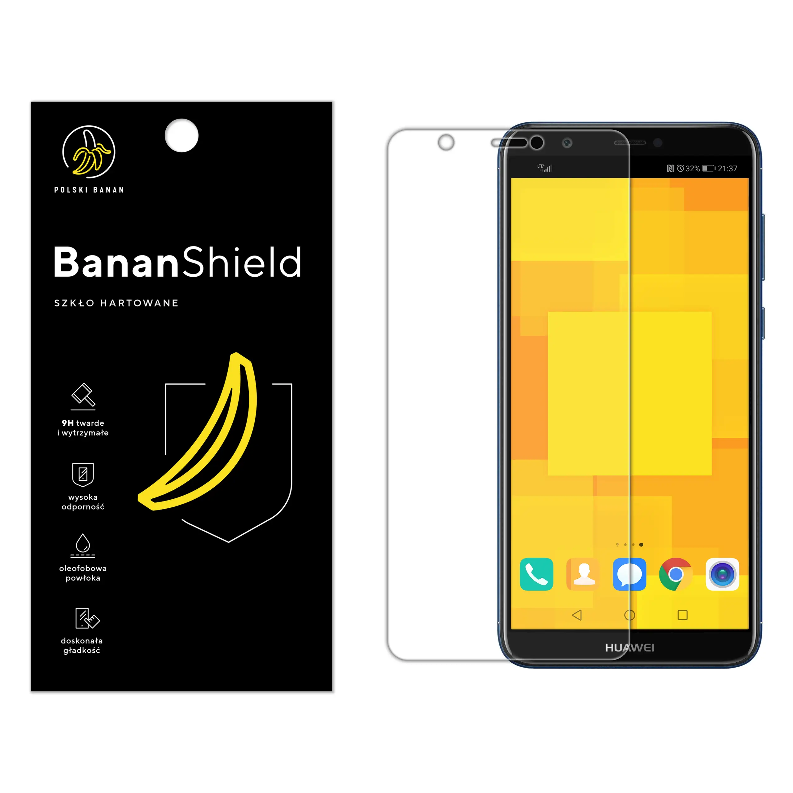 Szkło hartowane Polski Banan BananShield do Huawei P Smart